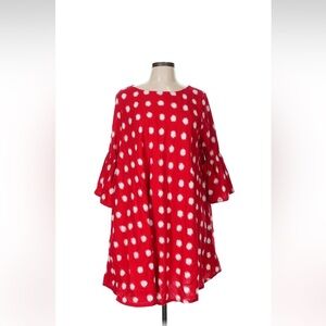 Red Polka Dot Women's Dress